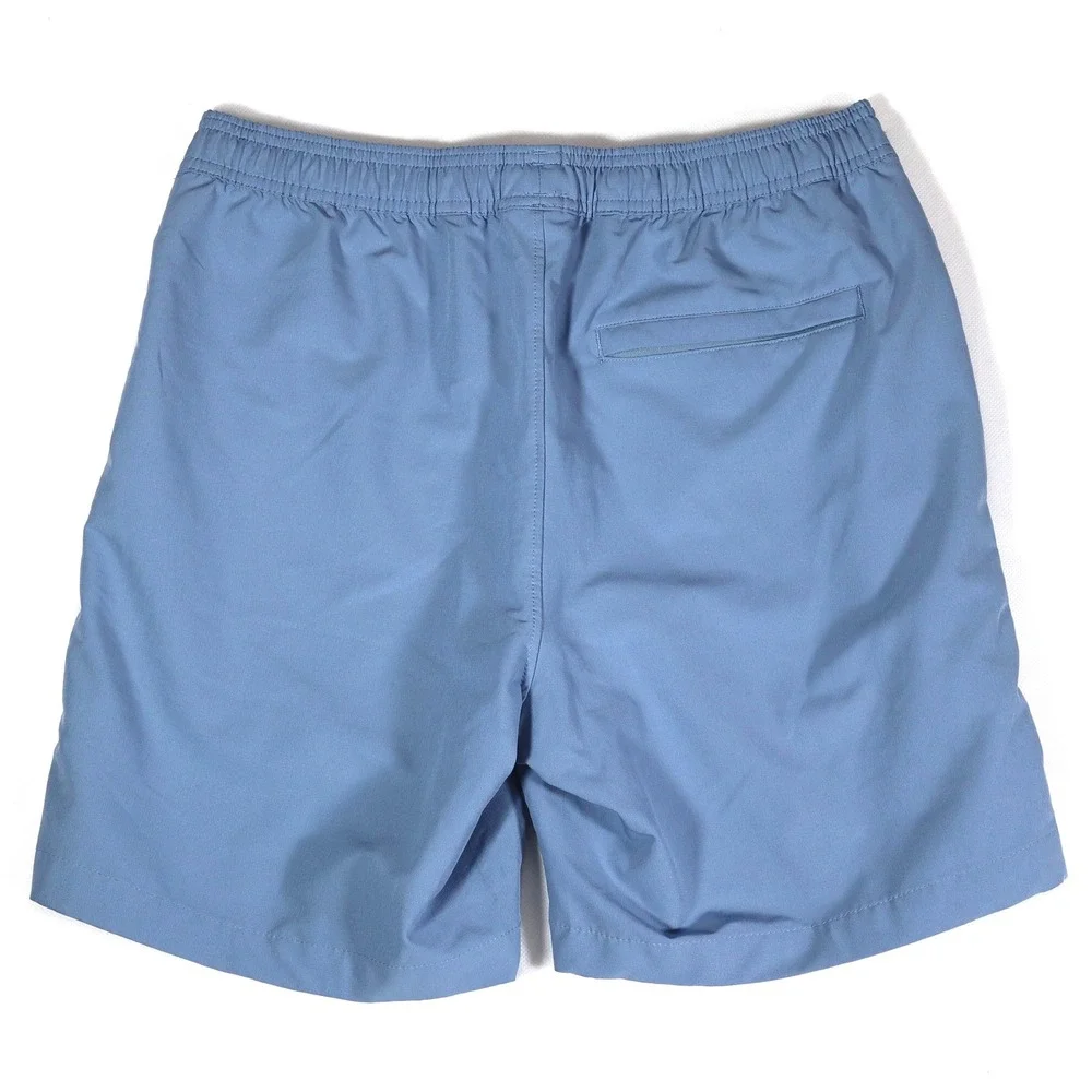 ⁠Cuts Clothing Mens S Blue Lined Athletic Shorts Drawstring Gym Activewear